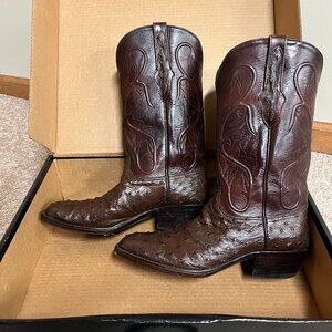 Black Jack Cowboy Boots, Hand Made in Texas.  Mens Size 10D